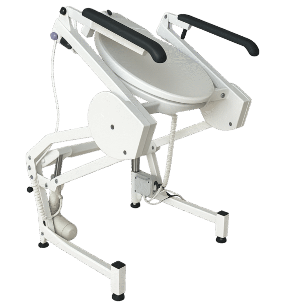 toilet safety frame with arms